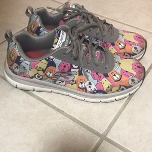 Skechers slip resistant sneakers